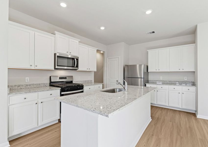 Kitchen with all appliances included Kitchen with all appliances included