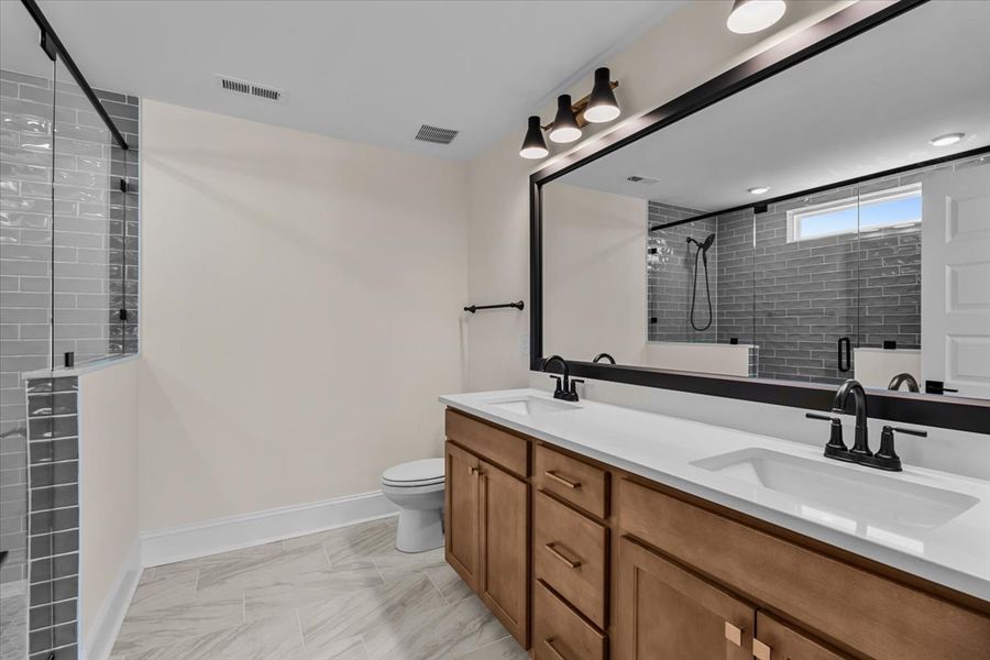 Furnished interior view inside a new home in Hanes Lake, Winston-Salem (Image 14).