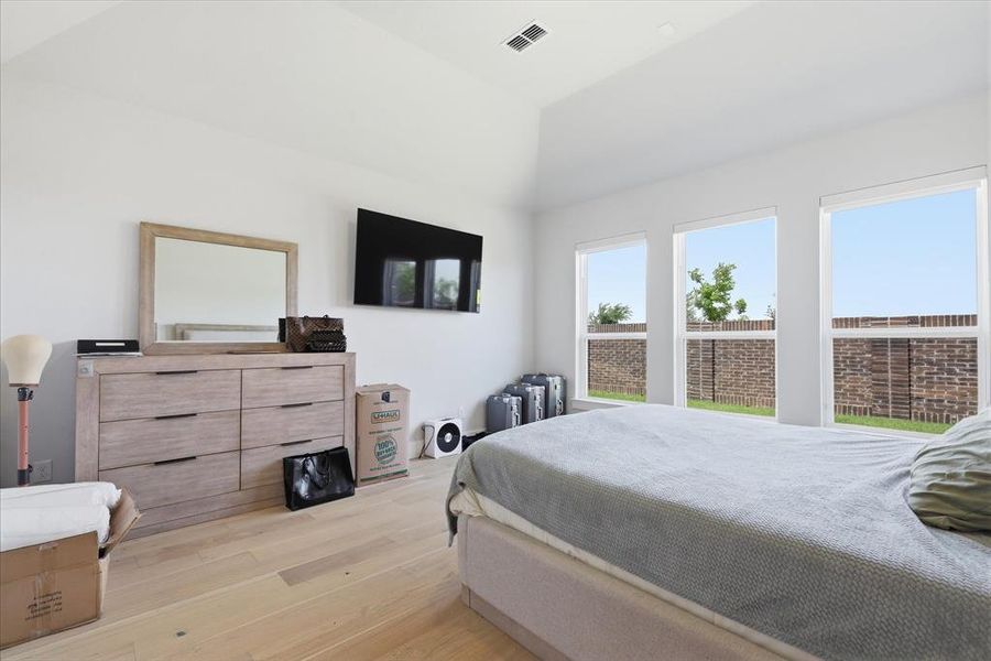 Furnished interior view inside a new home in Valencia on The Lake, Little Elm (Image 24). Furnished interior view inside a new home in Valencia on The Lake, Little Elm (Image 24).