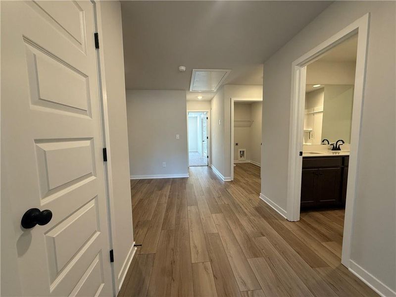 Spacious, unfurnished interior of a new home in The Towns at Auburn Station East, Auburn (Image 10).