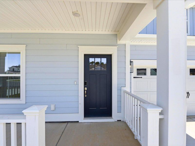 Exterior details and patio area of a home in , Summerville (Image 22).