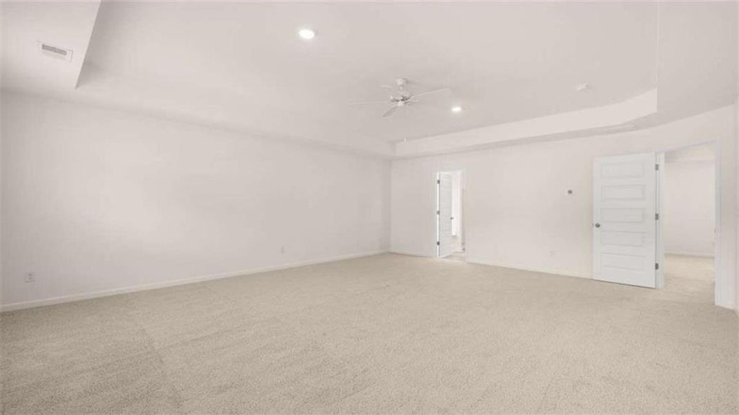 Spacious, unfurnished interior of a new home in Oakchase at Hampton, Hampton (Image 15). Spacious, unfurnished interior of a new home in Oakchase at Hampton, Hampton (Image 15).