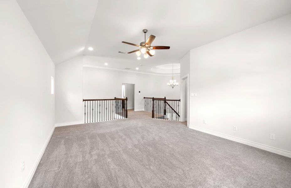 Representative unfurnished interior of a home built from the 3070AU by Ravenna Homes in Audubon 60′, Magnolia (Image 40).