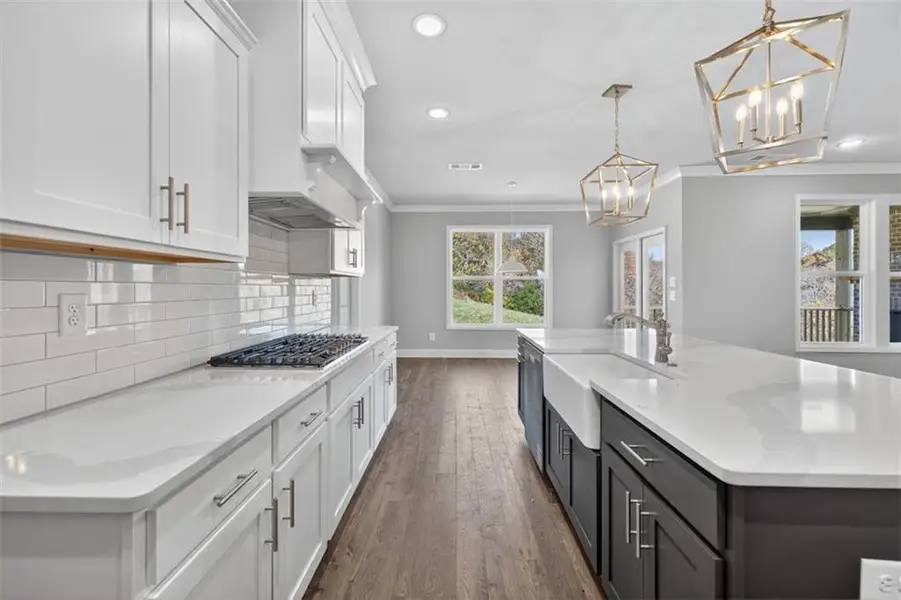 Furnished interior view inside a new home in , Gainesville (Image 9).