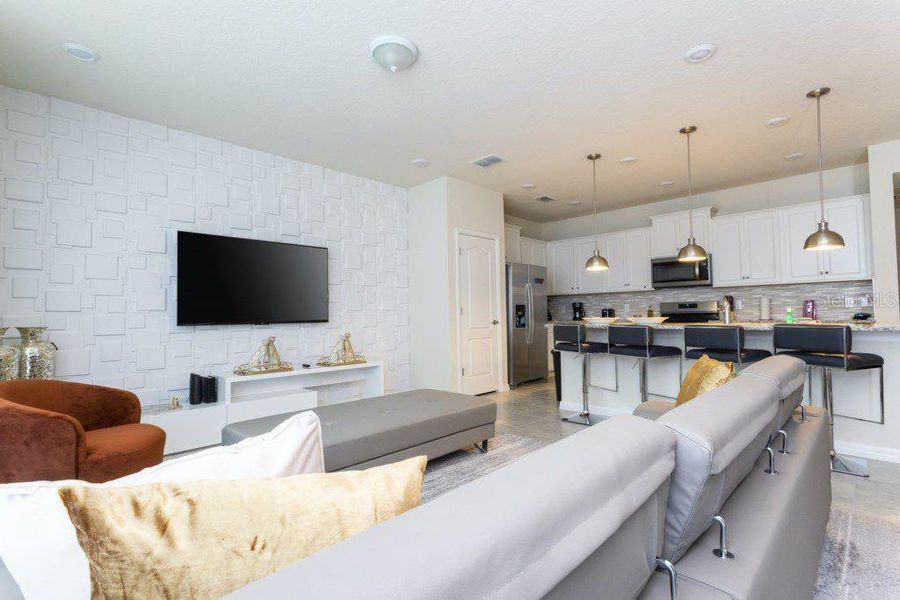 Furnished interior view inside a new home in , Davenport (Image 41). Furnished interior view inside a new home in , Davenport (Image 41).