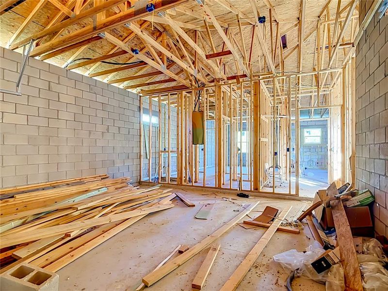 In-progress construction of a new home in , Poinciana, FL (Image 11).