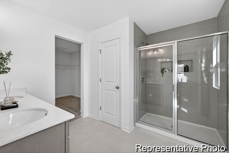 Furnished interior view inside a new home in Nathans Ridge, Lillington (Image 23).