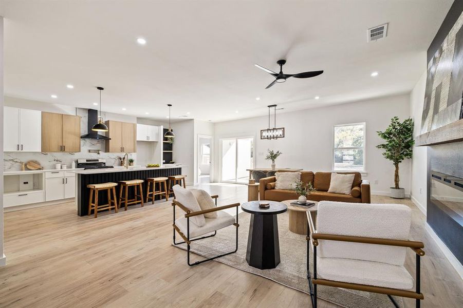Furnished interior view inside a new home in , Mesquite (Image 12).