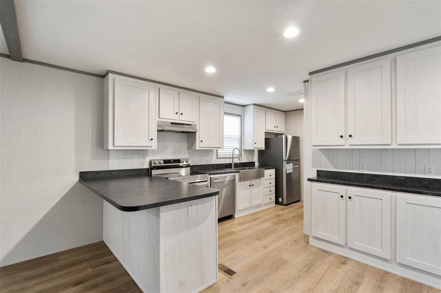 Furnished interior view inside a new home in , Mabank (Image 6). Furnished interior view inside a new home in , Mabank (Image 6).