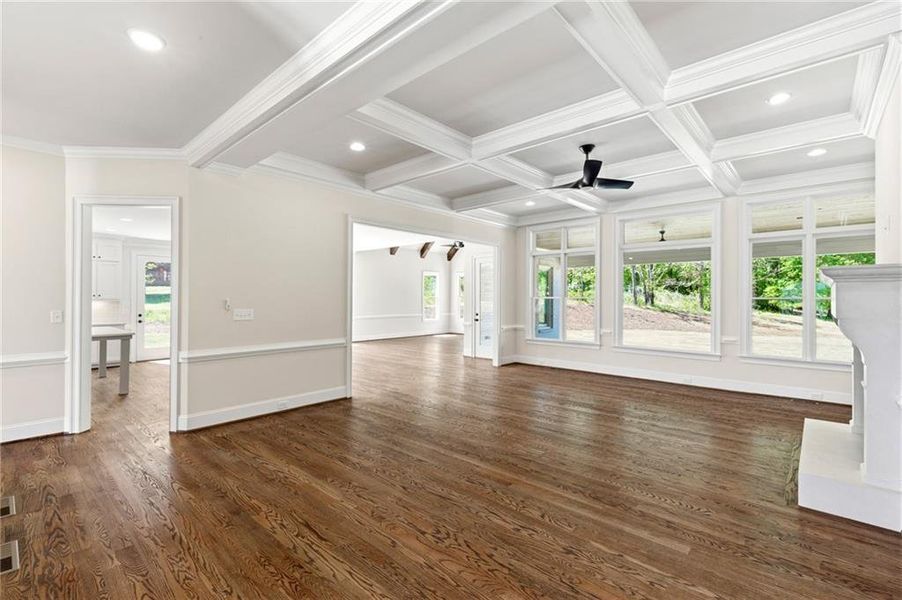 Spacious, unfurnished interior of a new home in , Canton (Image 10).