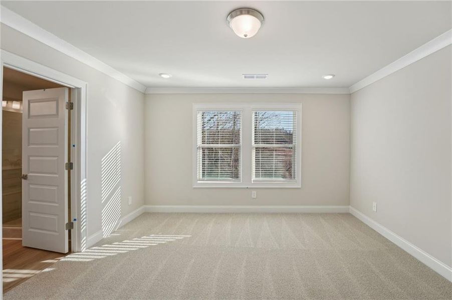 Spacious, unfurnished interior of a new home in Hemingway - Highland Series, Cumming (Image 47).