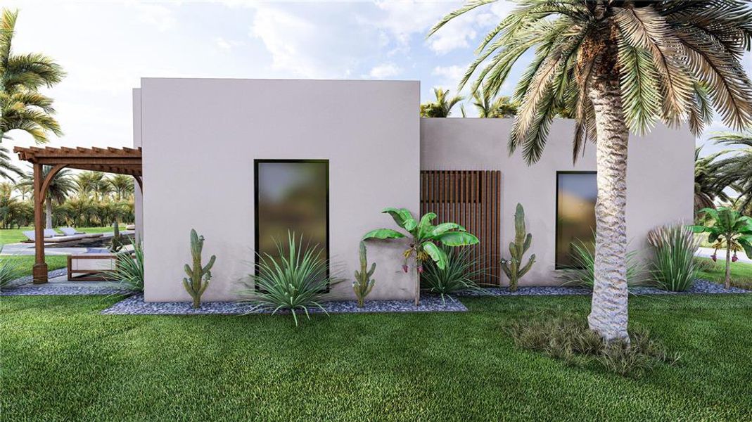 Exterior details and patio area of a home in , Port Charlotte (Image 4).