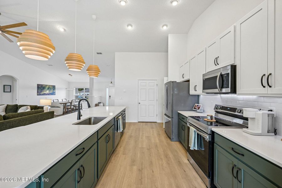Furnished interior view inside a new home in , Palm Coast (Image 8).