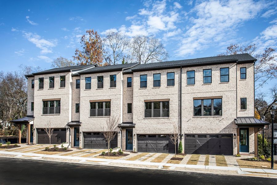 Representative condo home associated with the Brayton by Beazer Homes in The Groves at Myrtle: Myrtle Street, Roswell, GA (Image 3).