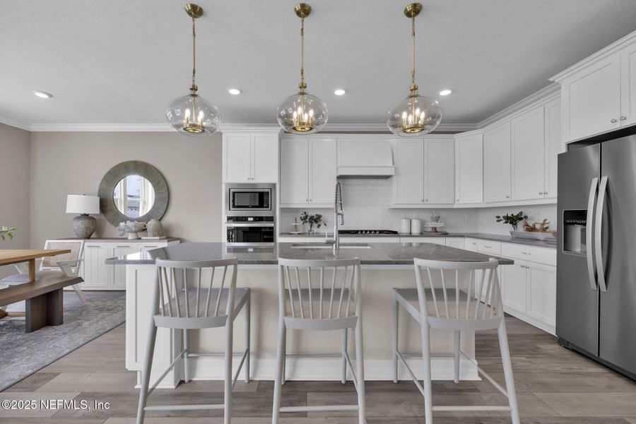 Furnished interior view inside a new home in Double Branch, Middleburg (Image 13).