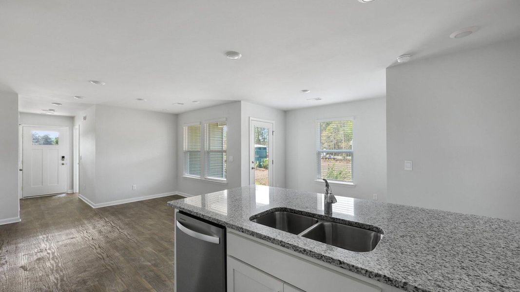 Furnished interior view inside a new home in The Timbers, Harleyville (Image 3). Furnished interior view inside a new home in The Timbers, Harleyville (Image 3).
