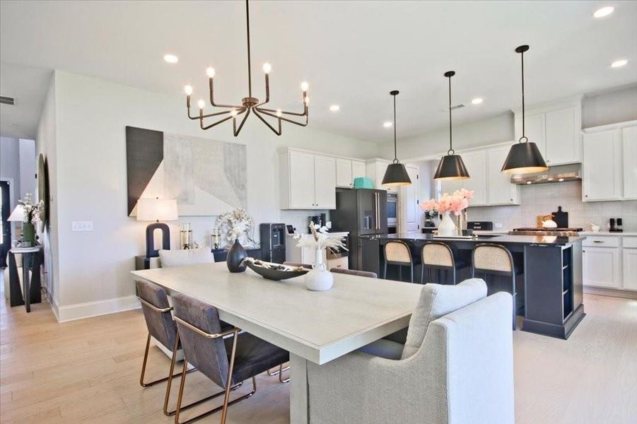 Furnished interior view inside a new home in , Cumming (Image 10).