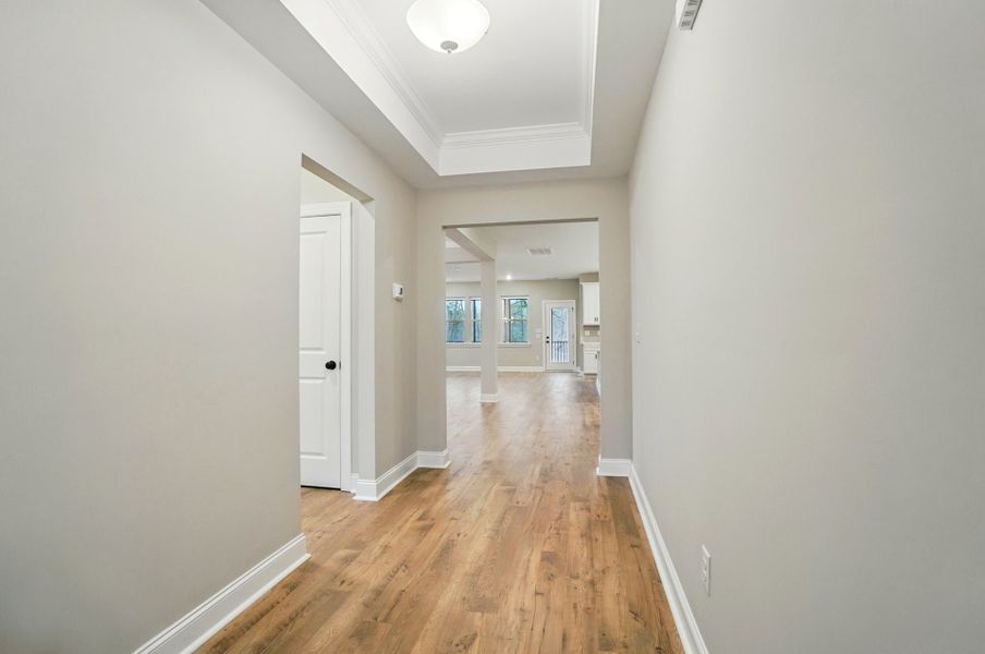 Representative unfurnished interior of a home built from the Tillery by Caruso Homes in Blue Run, Raleigh (Image 28). Representative unfurnished interior of a home built from the Tillery by Caruso Homes in Blue Run, Raleigh (Image 28).