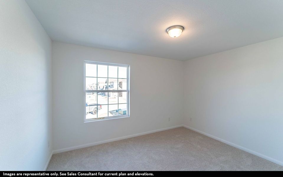 Spacious, unfurnished interior of a new home in The Canopies, Splendora (Image 27).