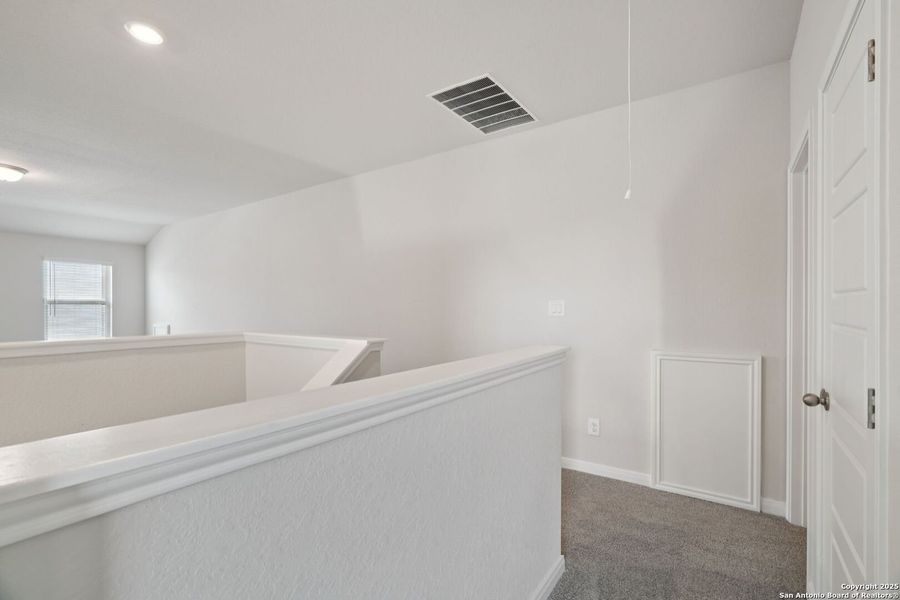 Furnished interior view inside a new home in Legendary Trails - Classic Series, Cibolo (Image 17). Furnished interior view inside a new home in Legendary Trails - Classic Series, Cibolo (Image 17).