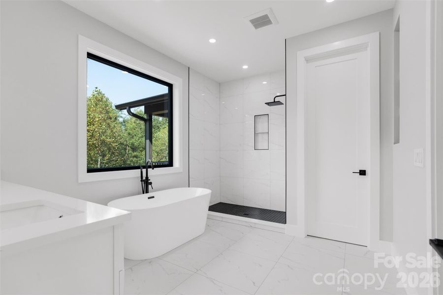 Furnished interior view inside a new home in , Leicester (Image 13).