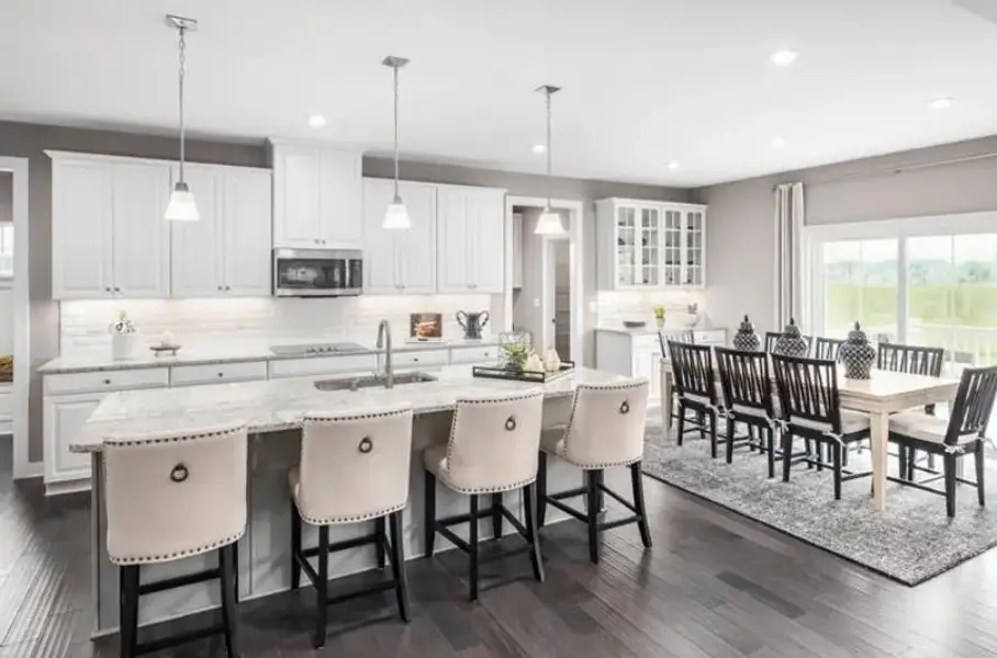 Furnished interior view inside a new home in , Commerce (Image 4).