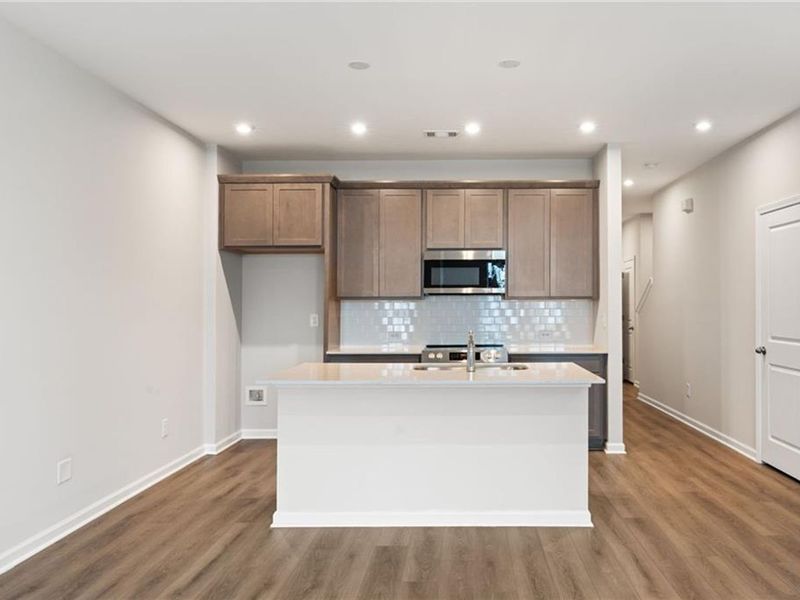 Furnished interior view inside a new home in Stegall Village, Cartersville (Image 5).