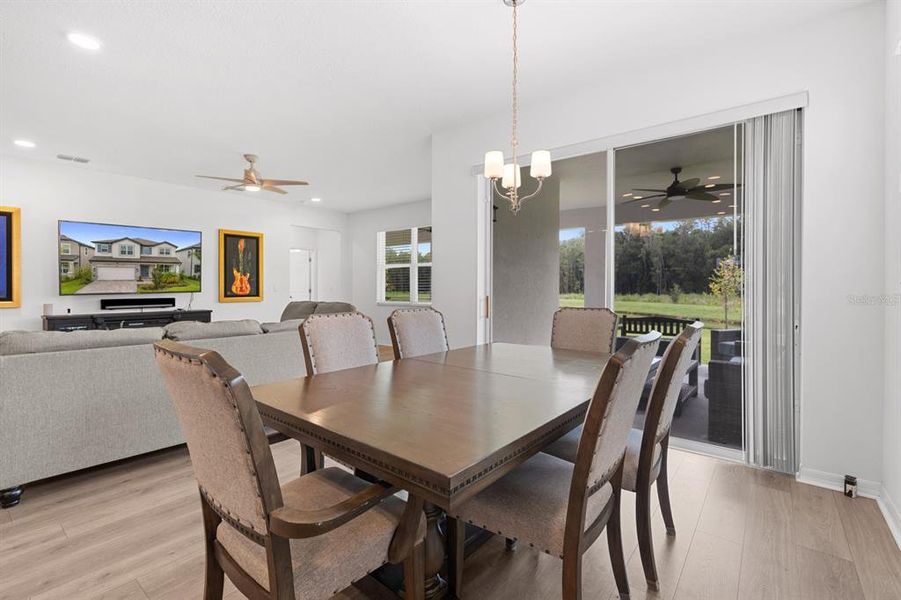 Furnished interior view inside a new home in , Tampa (Image 8).