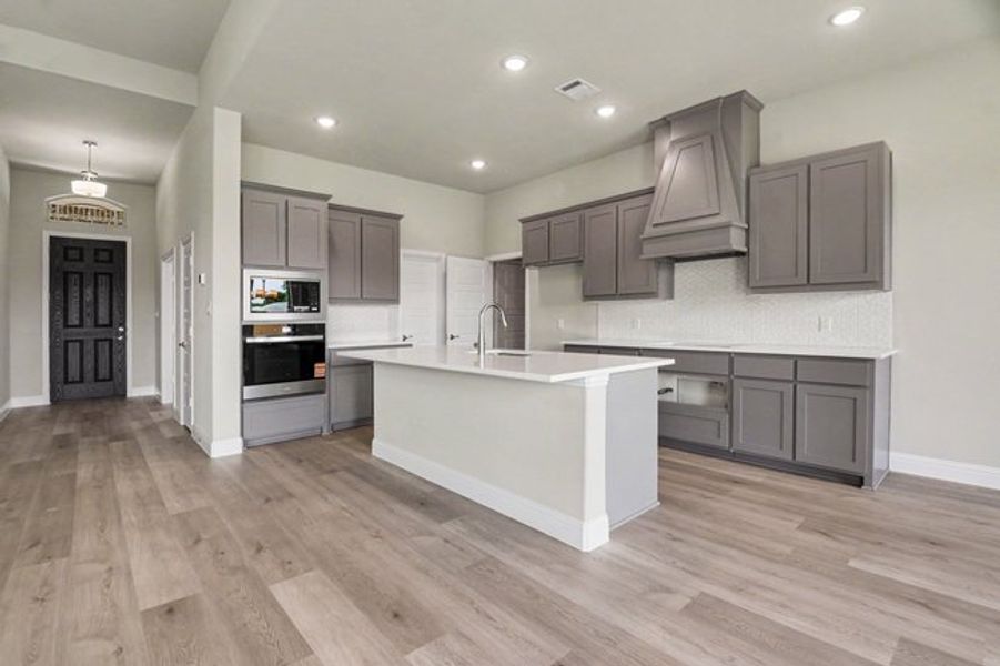 Furnished interior view inside a new home in Cole Crossing Estates, DeSoto (Image 6).