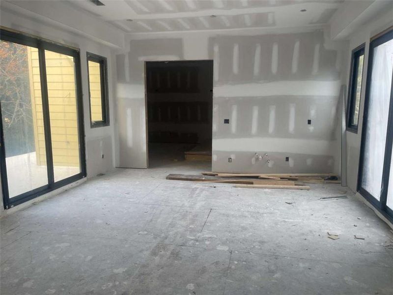 In-progress construction of a new home in , Atlanta, GA (Image 18). In-progress construction of a new home in , Atlanta, GA (Image 18).