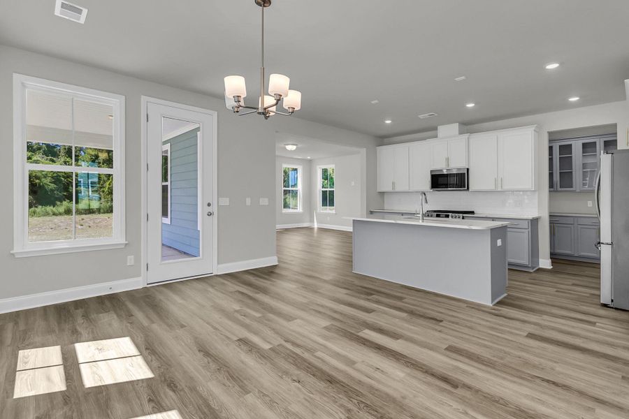 Spacious, unfurnished interior of a new home in Abbey Walk, Moncks Corner (Image 32). Spacious, unfurnished interior of a new home in Abbey Walk, Moncks Corner (Image 32).