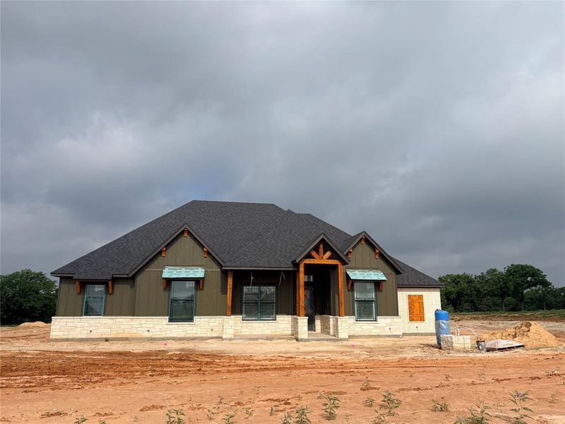 In-progress construction of a new home in , Decatur, TX (Image 8).