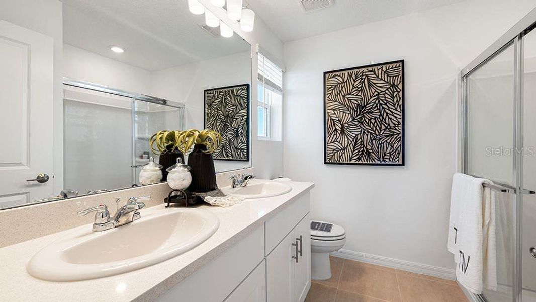 Furnished interior view inside a new home in The Townhomes at Azario Lakewood Ranch, Bradenton (Image 6).