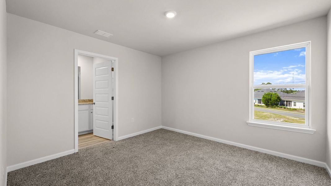 Representative unfurnished interior of a home built from the The Canmore by D.R. Horton in Salt Pines, Port Saint Joe (Image 25).