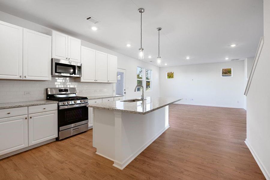 Furnished interior view inside a new home in Falls Creek, Flowery Branch (Image 7).