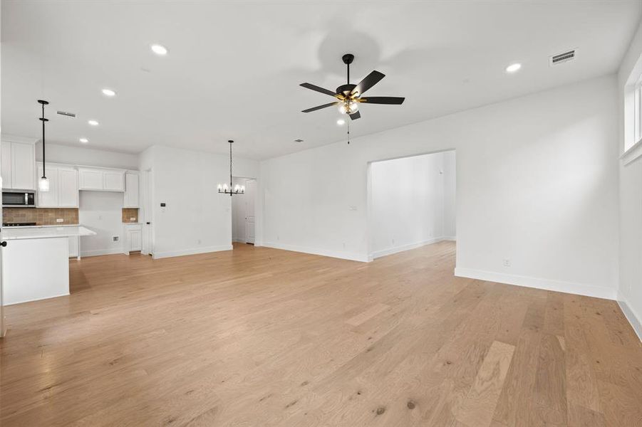 Spacious, unfurnished interior of a new home in North Square at Uptown, Celina (Image 29).