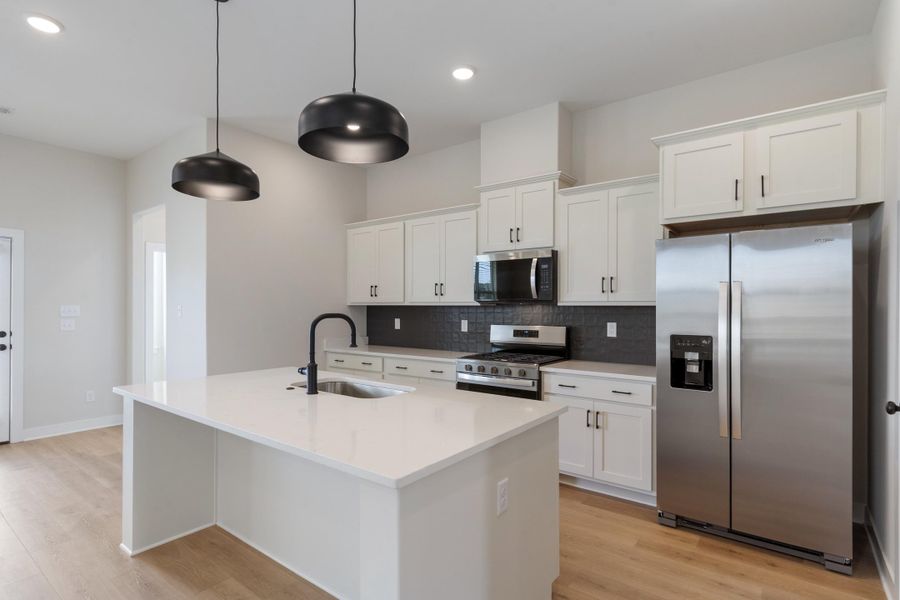 Furnished interior view inside a new home in Amherst, Cordova (Image 8).