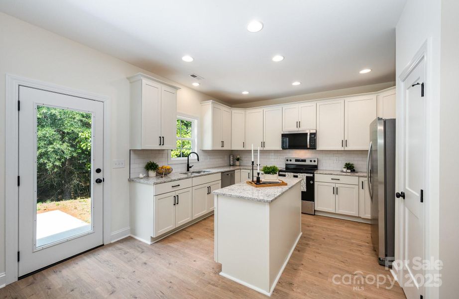 Furnished interior view inside a new home in , Salisbury (Image 9).