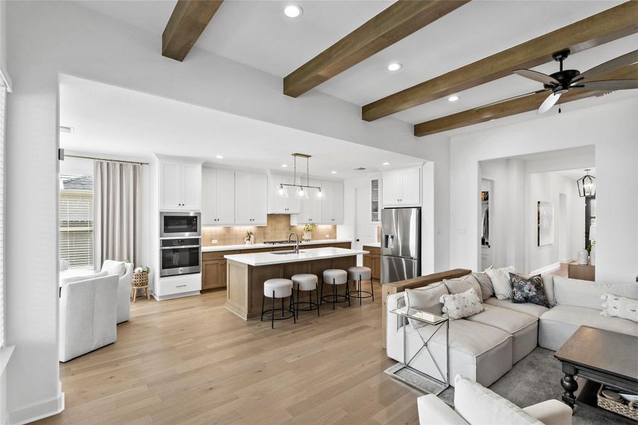 Furnished interior view inside a new home in , Bryan (Image 13).