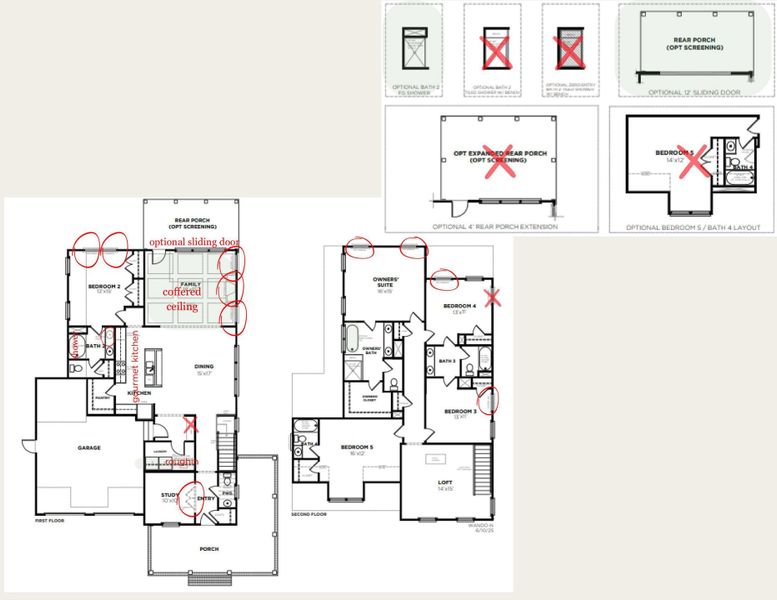 2D floor plan layout of this home in , Summerville, SC (Image 4).