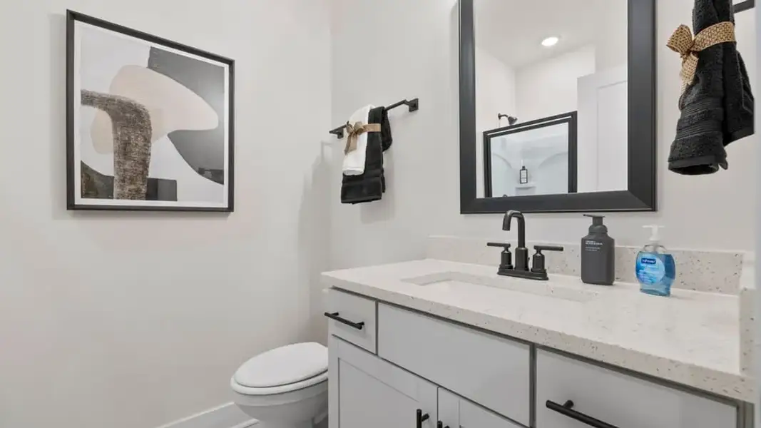 Furnished interior view inside a new home in Cottonwood Ridge, Piedmont (Image 11).