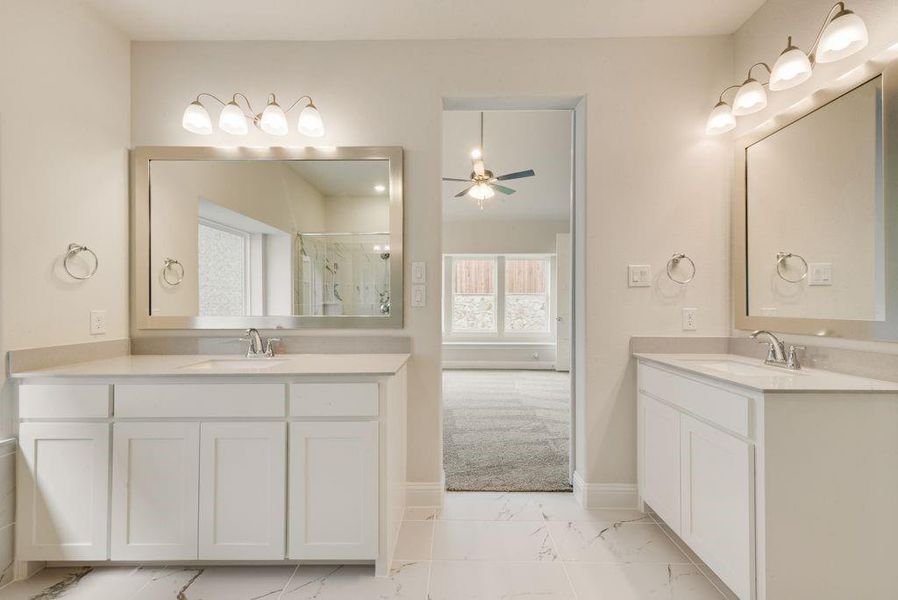 Furnished interior view inside a new home in Wellspring Estates, Celina (Image 3). Furnished interior view inside a new home in Wellspring Estates, Celina (Image 3).