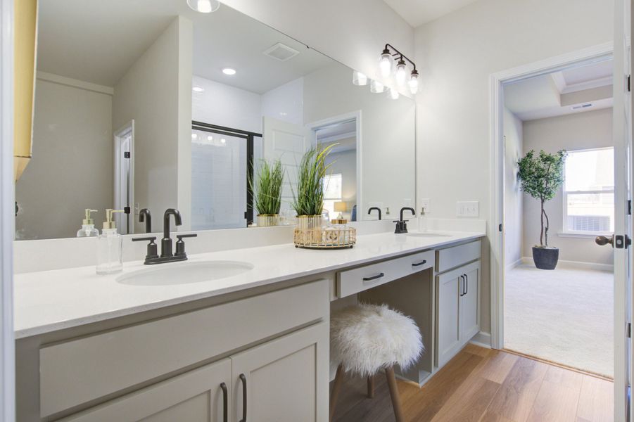 Furnished interior view inside a new home in , Summerville (Image 27).