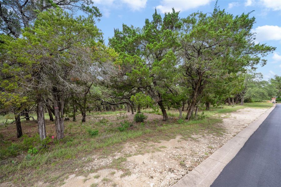 Mature trees line this generous lot, offering a natural setting and ample privacy. Mature trees line this generous lot, offering a natural setting and ample privacy.