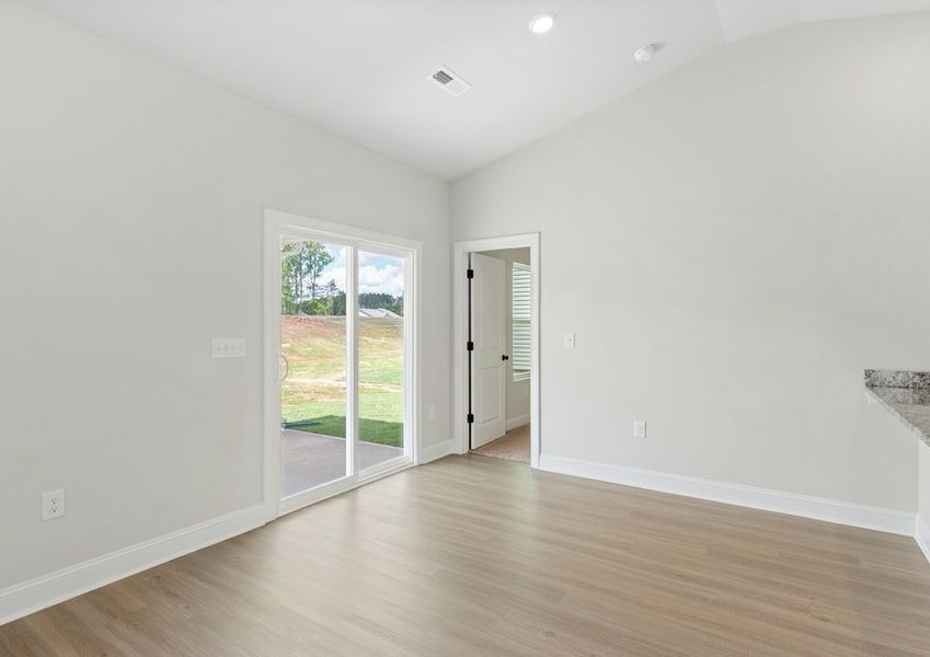 The dining room The dining room