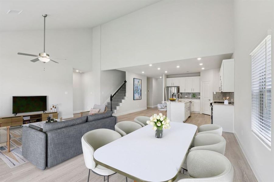 Photo is not of the actual home, but is an inspirational photo of builder’s model home and may depict options, furnishings, and/or decorator features that are not included.