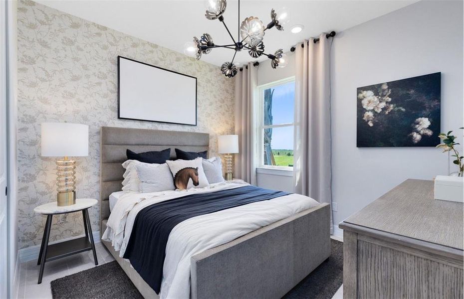 Furnished interior view inside a new home in Parkside Trails, Clermont (Image 5). Furnished interior view inside a new home in Parkside Trails, Clermont (Image 5).