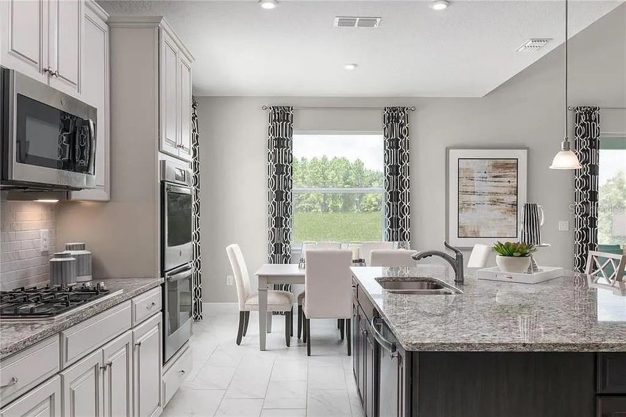 Furnished interior view inside a new home in Parkview Preserve, Apopka (Image 11). Furnished interior view inside a new home in Parkview Preserve, Apopka (Image 11).