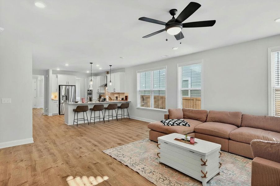 Furnished interior view inside a new home in , Moncks Corner (Image 10).