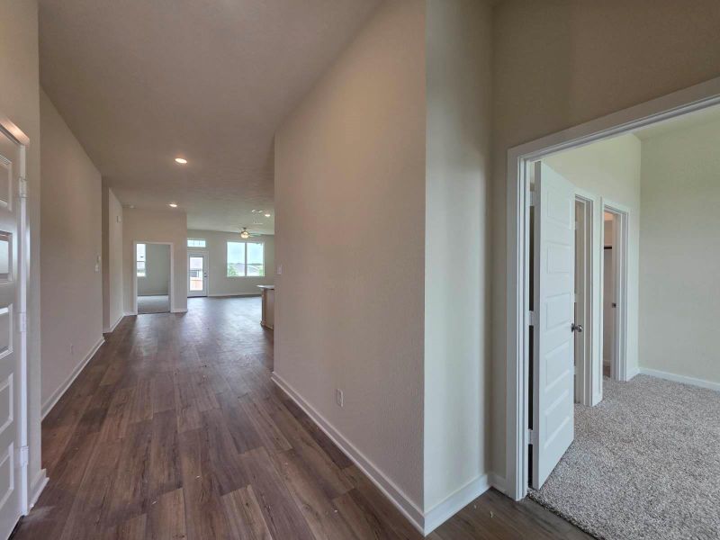 Spacious, unfurnished interior of a new home in Vintage Farms, Brenham (Image 13). Spacious, unfurnished interior of a new home in Vintage Farms, Brenham (Image 13).